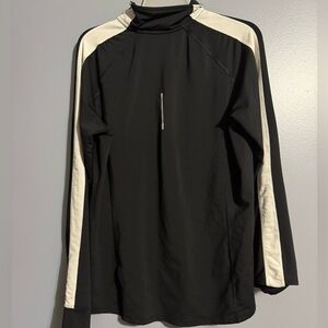 Black and White Long Sleeve Top